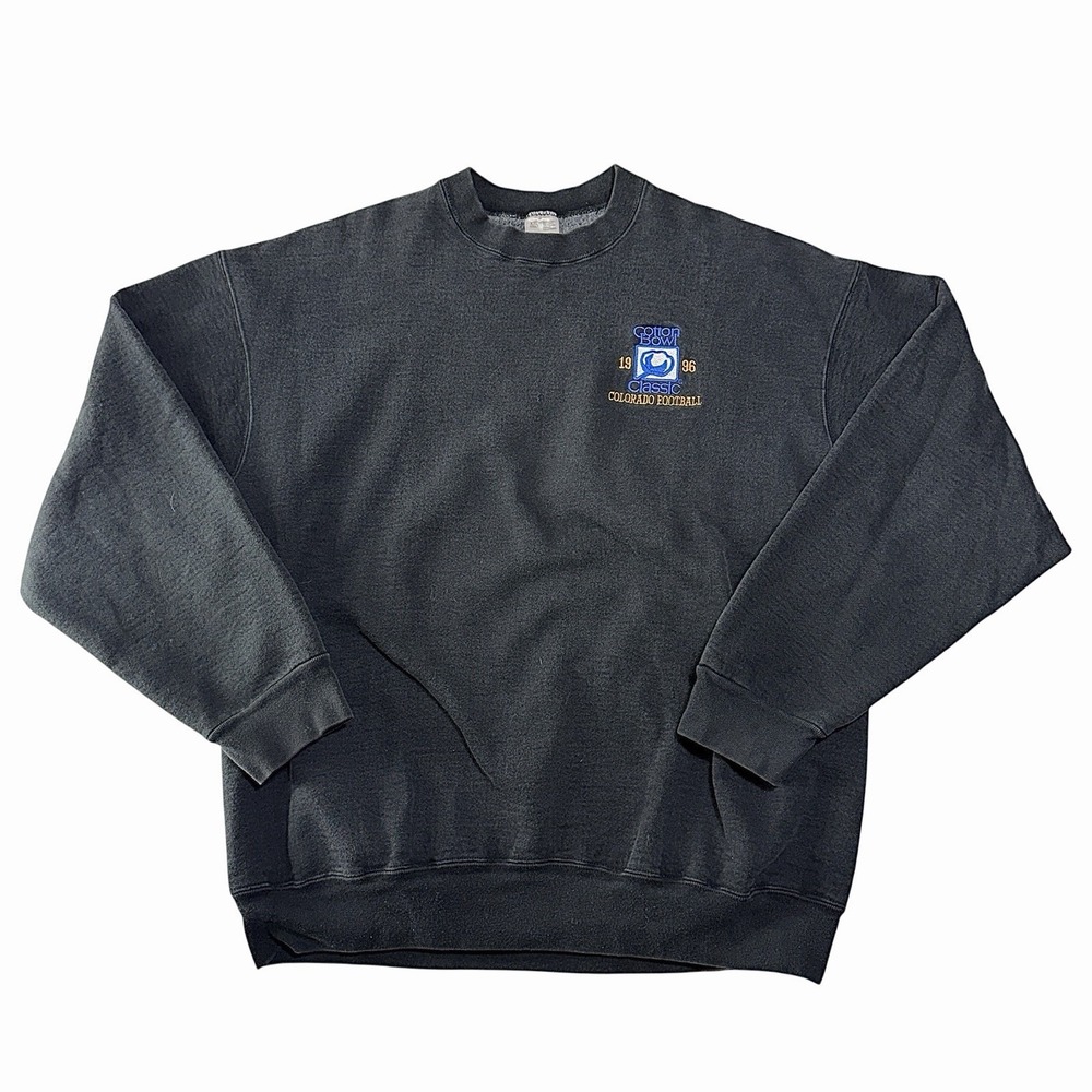 Vintage 1996 Colorado Football Cotton Bowl Sweatshirt XXL USA Made PowerBar